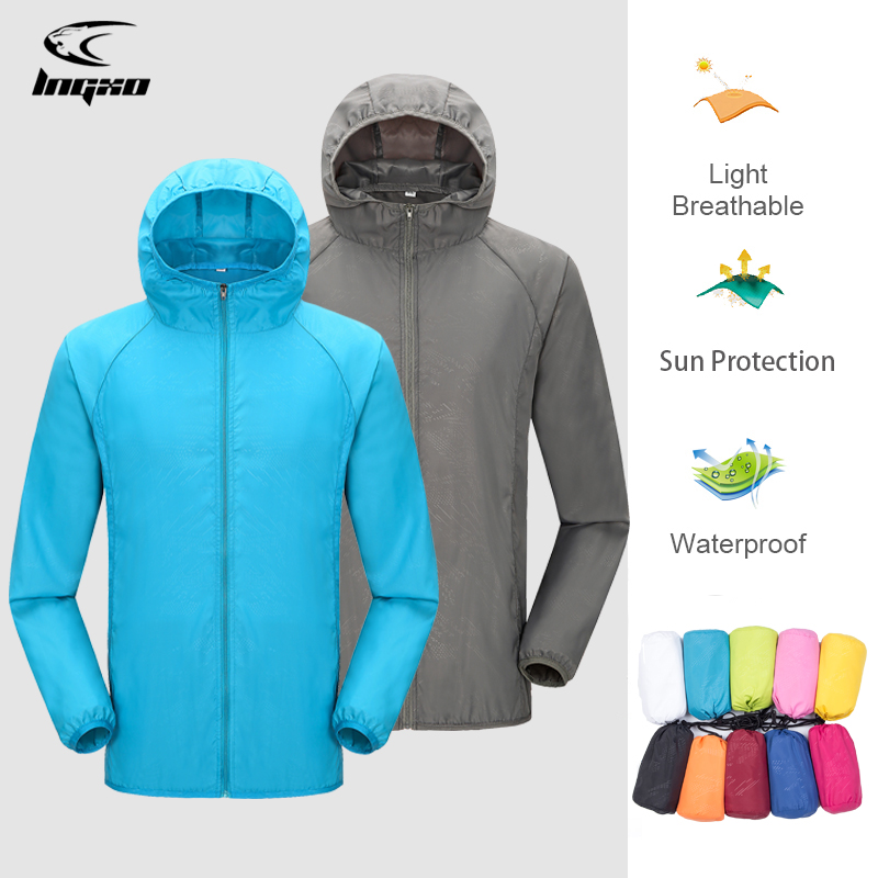 Summer Rain Clothing - Giacca antipioggia da campeggio uomo donna