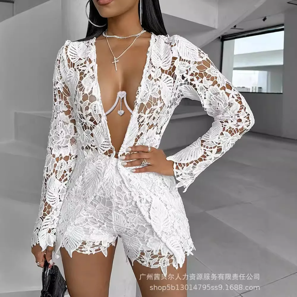 Summer Clothing Linen - Set corti sexy da donna scava