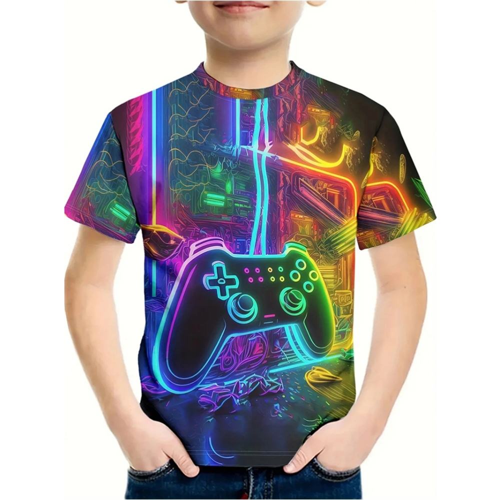 Summer Clothing Drawing For Kids - T-shirt per un ragazzo Stampa 3D