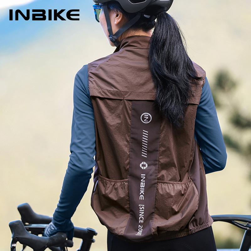 Summer Rain Clothing - INBIKE Gilet da ciclismo da donna