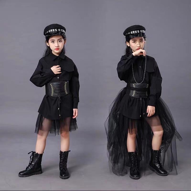 Summer Clothing Girls - Abito nero per bambini Modello per