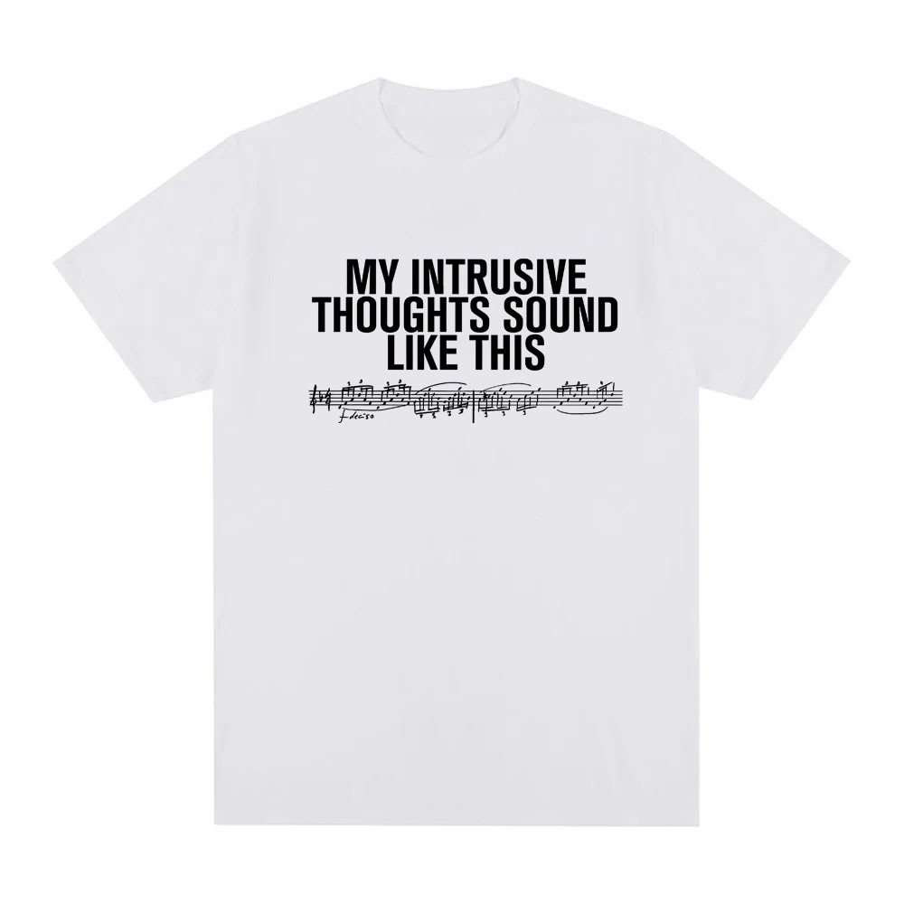 Summer Clothing Websites - Maglietta INTRUSIVE THOUGHTS BABY TEE 2026