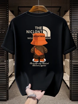 Summer Clothing Brands Men - T-shirt Estiva Rinfrescante in Puro Cotone