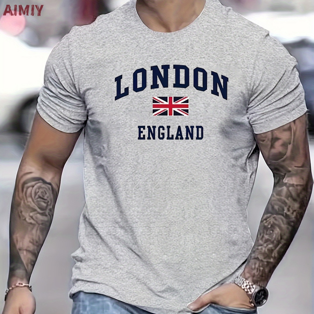 Summer Clothing London - Abbigliamento da uomo T-shirt stampata con