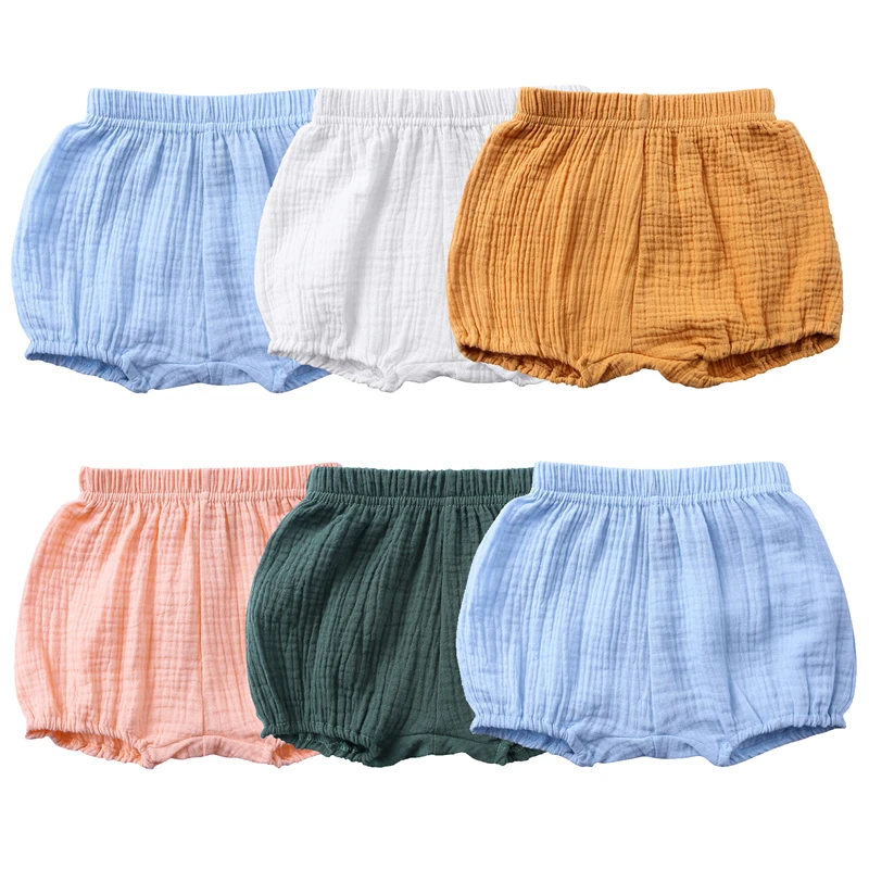 Summer Clothing Affordable - Estate Tinta unita Baby Bloomers 0-4T