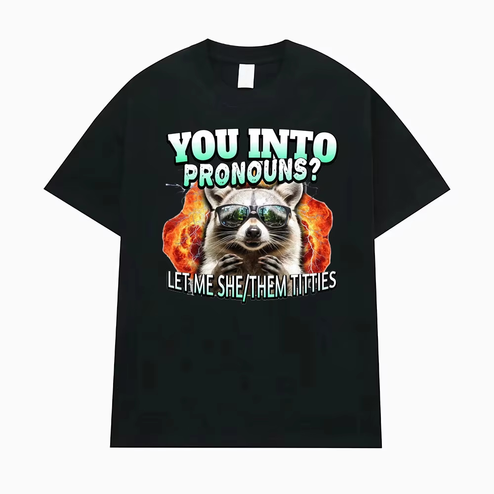 Summer Clothing Not Shein - Interessato alle pronomi? T-shirt Let Me