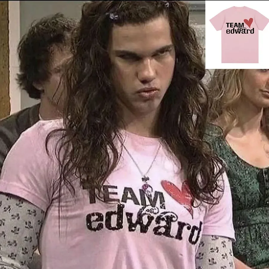 Summer Clothing Wear - Maglietta Oversize Jacob Wears Team Edward