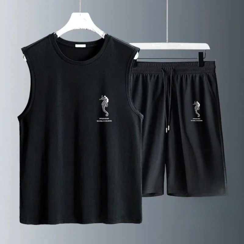 Summer Clothing Sets Men - Completo da uomo con canotta e
