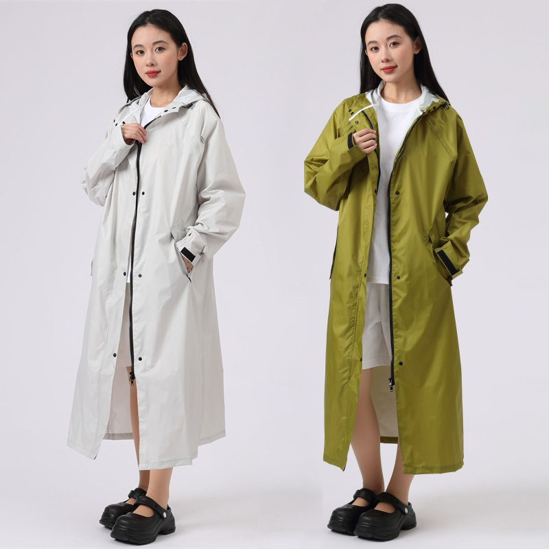 Summer Rain Clothing - Poncho da donna con giacca antipioggia
