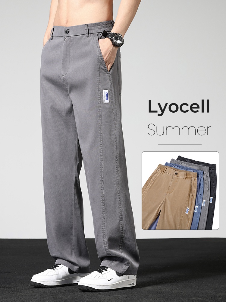 Summer Clothing Brands Men - Pantaloni casual sottili estivi Pantaloni larghi