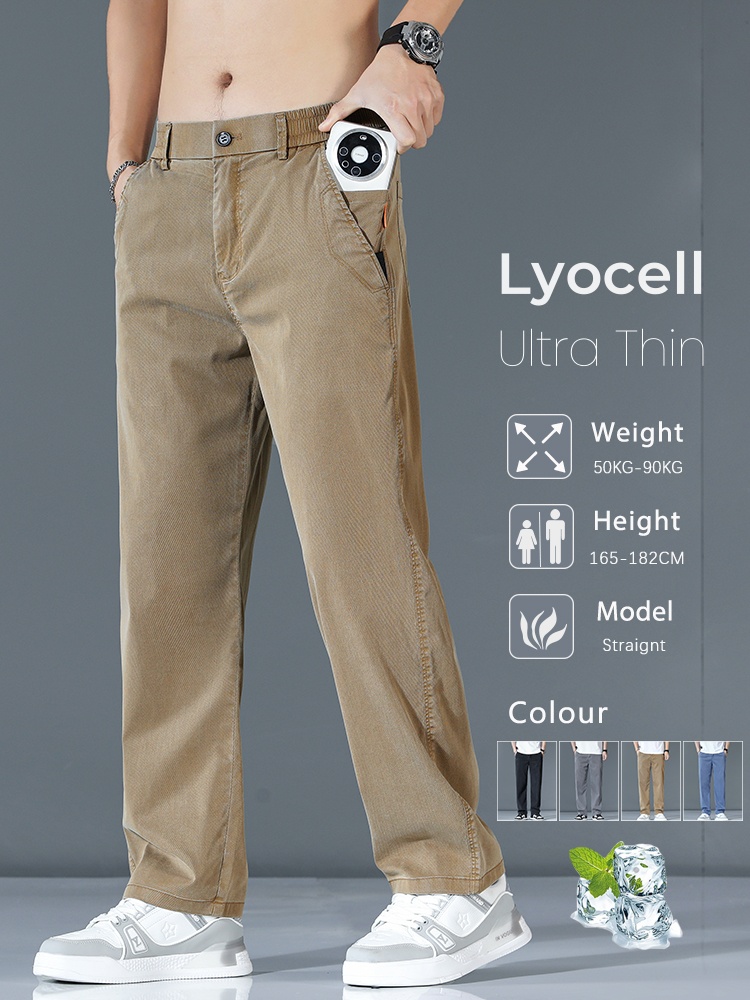 Summer Clothing Brands Men - Pantaloni casual larghi alla moda in
