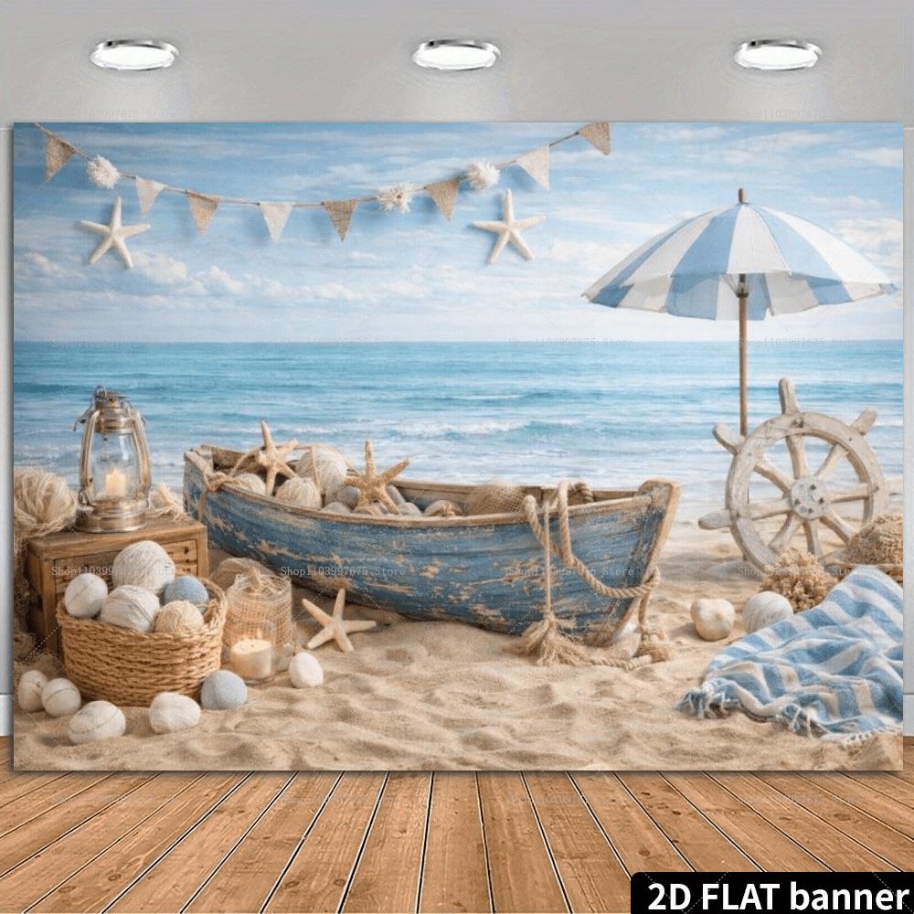Summer Clothing Banner - Sfondi 2D per Vacanze al Mare,