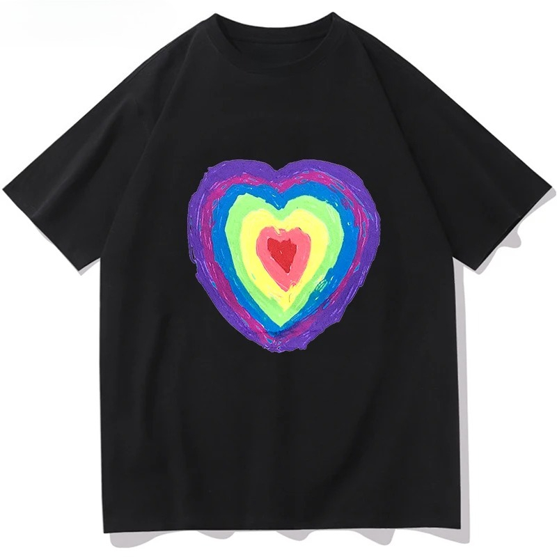 Summer Clothing Affordable - T-shirt a maniche corte Moda Streetwear