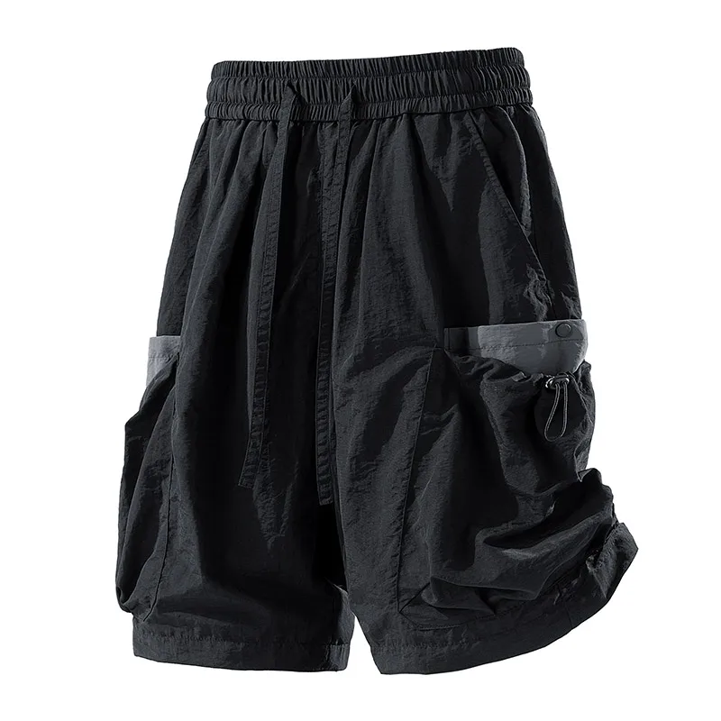 Summer Clothing Styles Men - Pantaloncini da Uomo Larghi Multitasche con