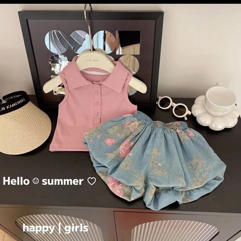Summer Clothing Boutiques - Set di abbigliamento per bambini Top