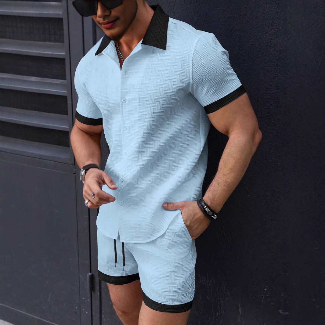 Summer Clothing Linen - Completi coordinati di tendenza da uomo,