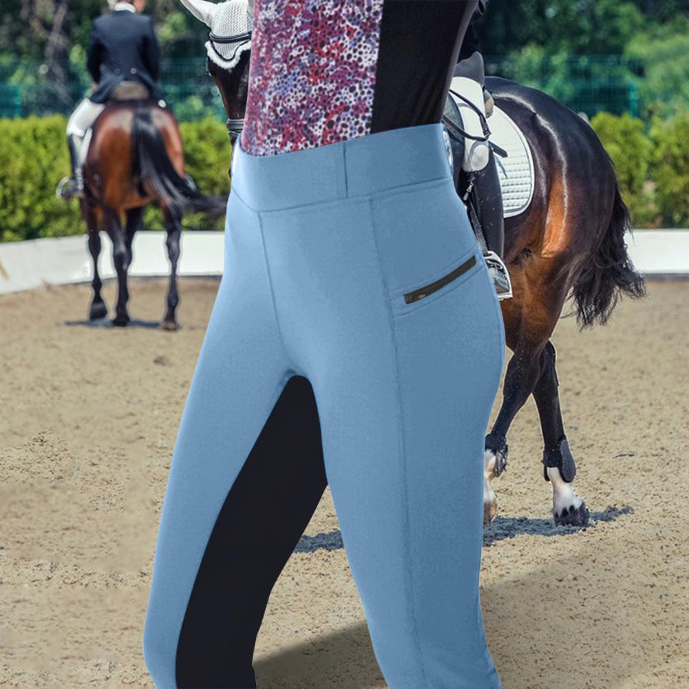 Summer Equestrian Clothing - Pantaloni da Equitazione a Vita Alta