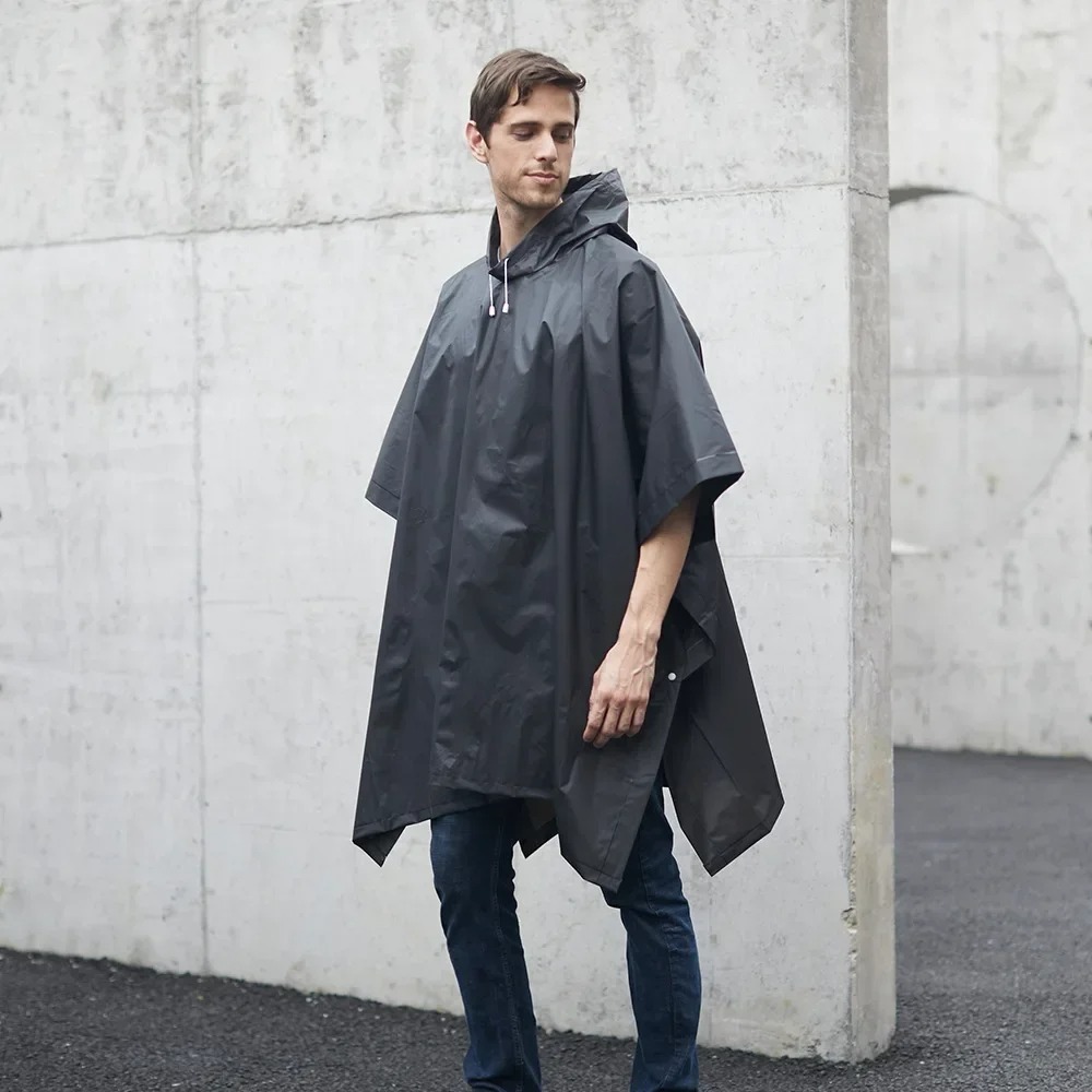 Summer Rain Clothing - Impermeabile Multifunzionale Universale, Poncho Trasparente per
