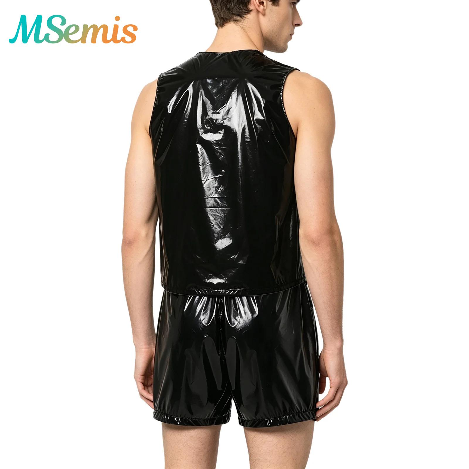 Summer Clothing Usa - Completo Sportivo Impermeabile da Uomo: Canotta