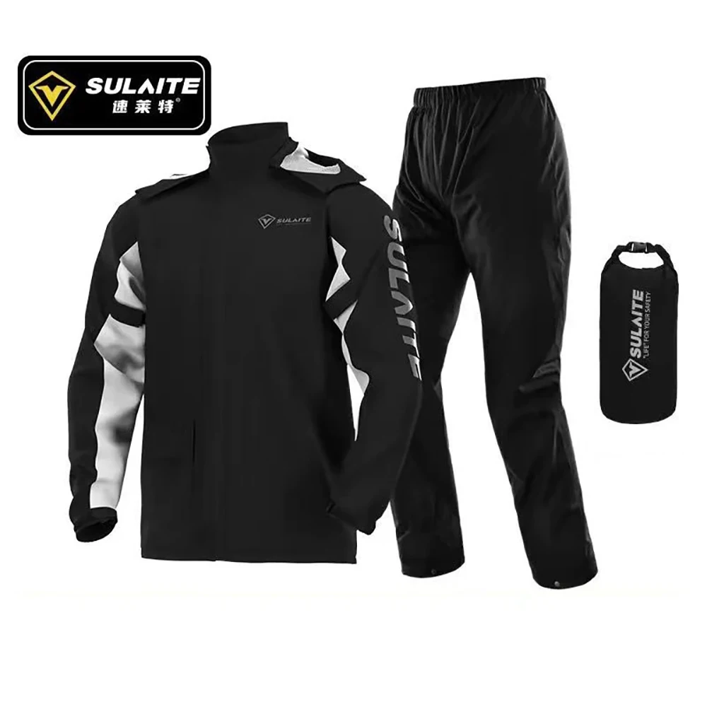 Summer Rain Clothing - Impermeabile da moto Uomo Donna Tuta