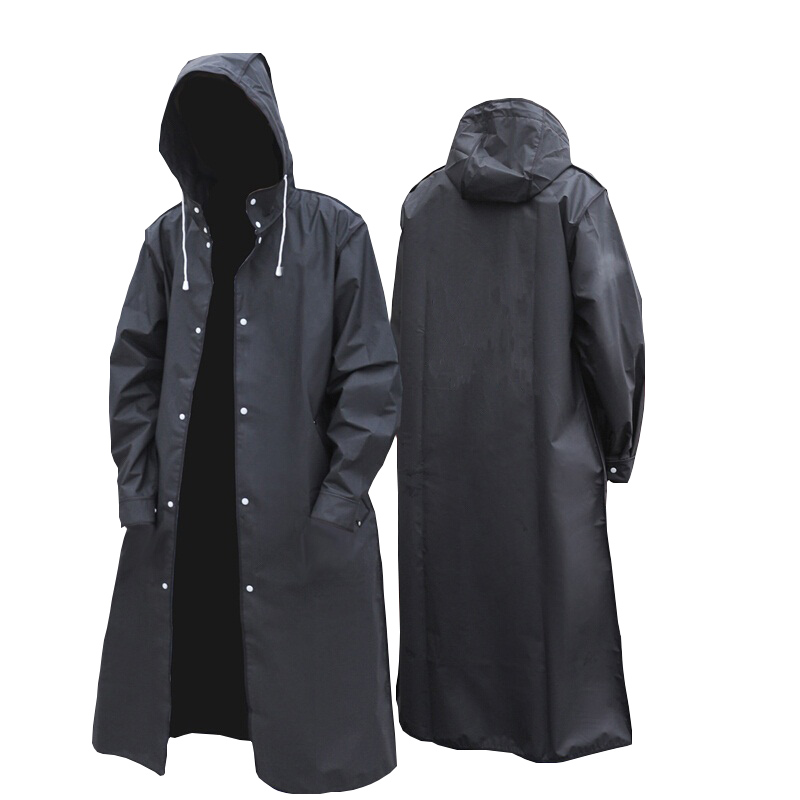 Summer Rain Clothing - Impermeabile lungo impermeabile per adulti moda