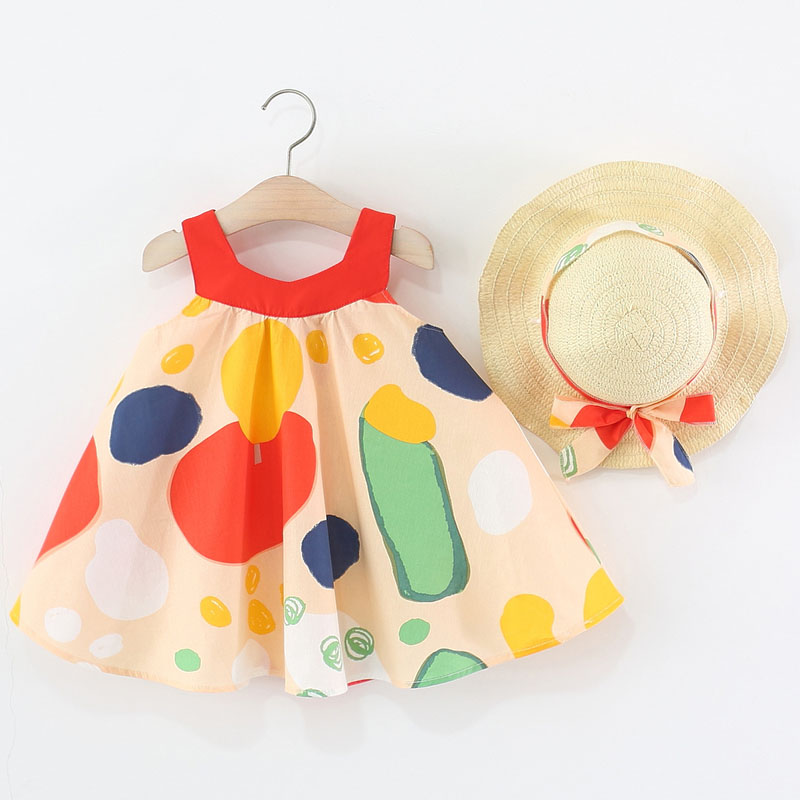 Summer Clothing Drawing For Kids - 2 pezzi estate bambina abiti coreano