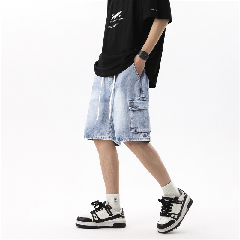 Summer Clothing Brands Men - Pantaloncini Estivi da Uomo in Denim,