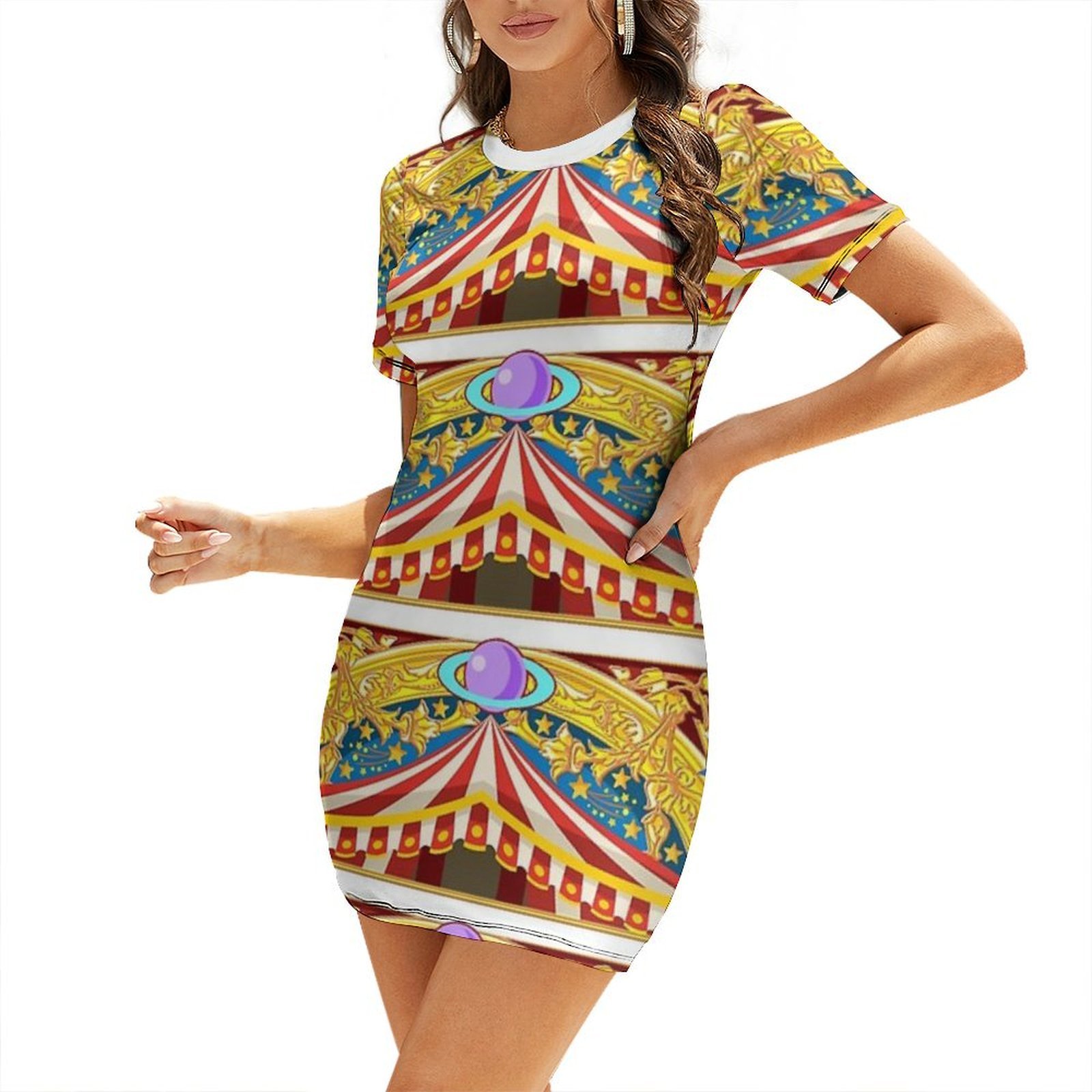 Summer Clothing Banner - Abito a maniche corte Carnival Banner