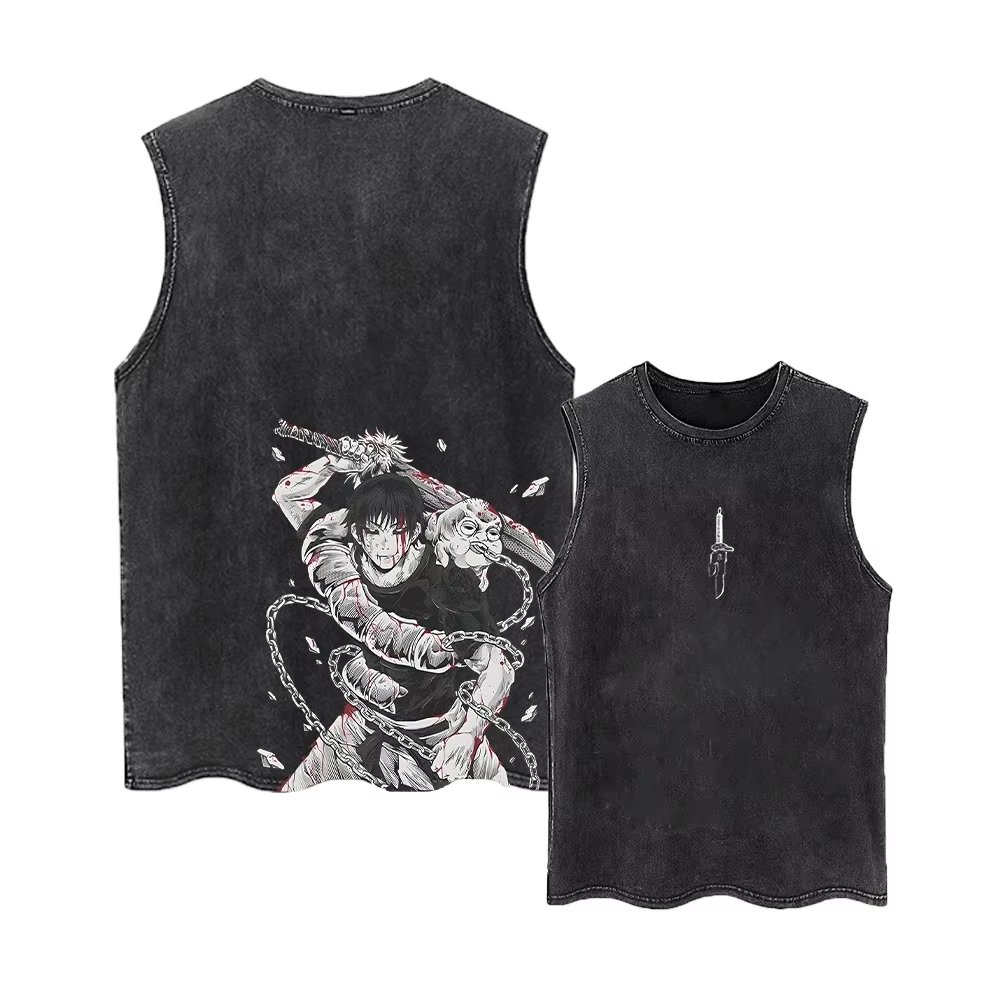 Summer Edit Clothing - Canotta Estiva Jujutsu Kaisen 2026, T-Shirt