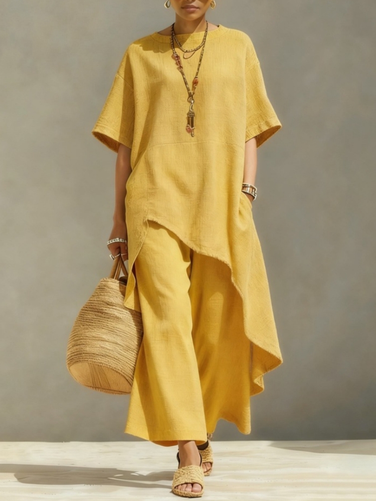 Completo da Donna in Cotone e  - Summer Clothing Linen recensione e prezzo