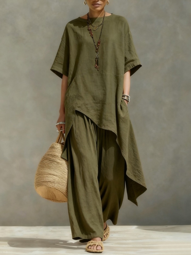 Completo da Donna in Cotone e  - Summer Clothing Linen recensione e prezzo