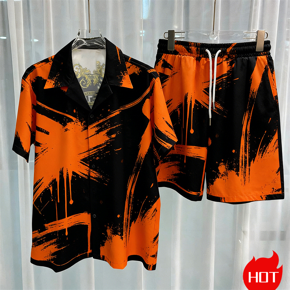 Set da uomo stampato digitalme - Summer Clothing Sets Men recensione e prezzo