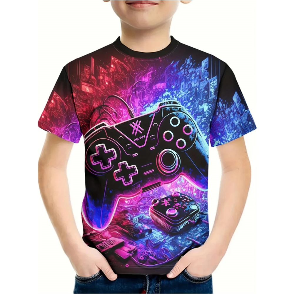T-shirt per un ragazzo Stampa  - Summer Clothing Drawing For Kids recensione e prezzo