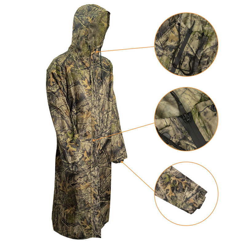 Impermeabile lungo mimetico pe - Summer Rain Clothing recensione e prezzo
