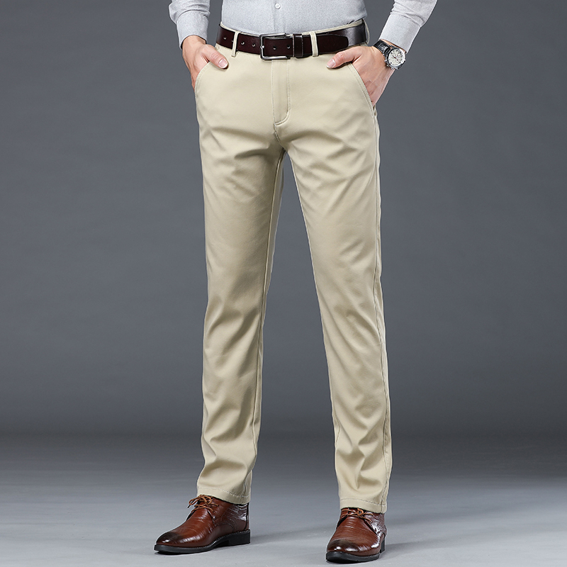 Pantaloni da abito slim da uom - Summer Clothing Brands Men recensione e prezzo