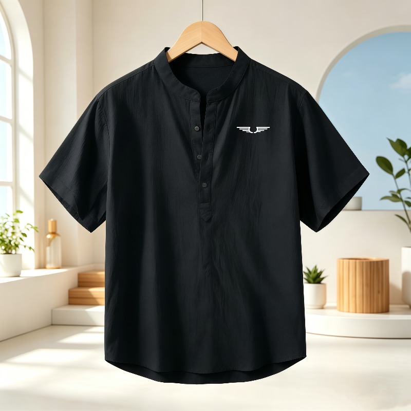 Camicia da uomo a maniche cort - Summer Clothing Linen recensione e prezzo