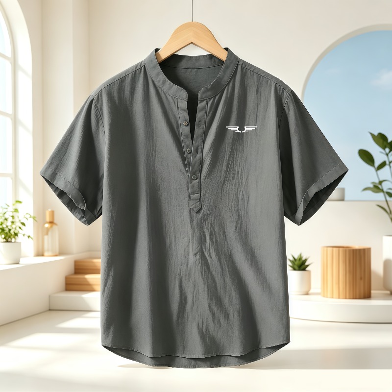 Camicia da uomo a maniche cort - Summer Clothing Linen recensione e prezzo