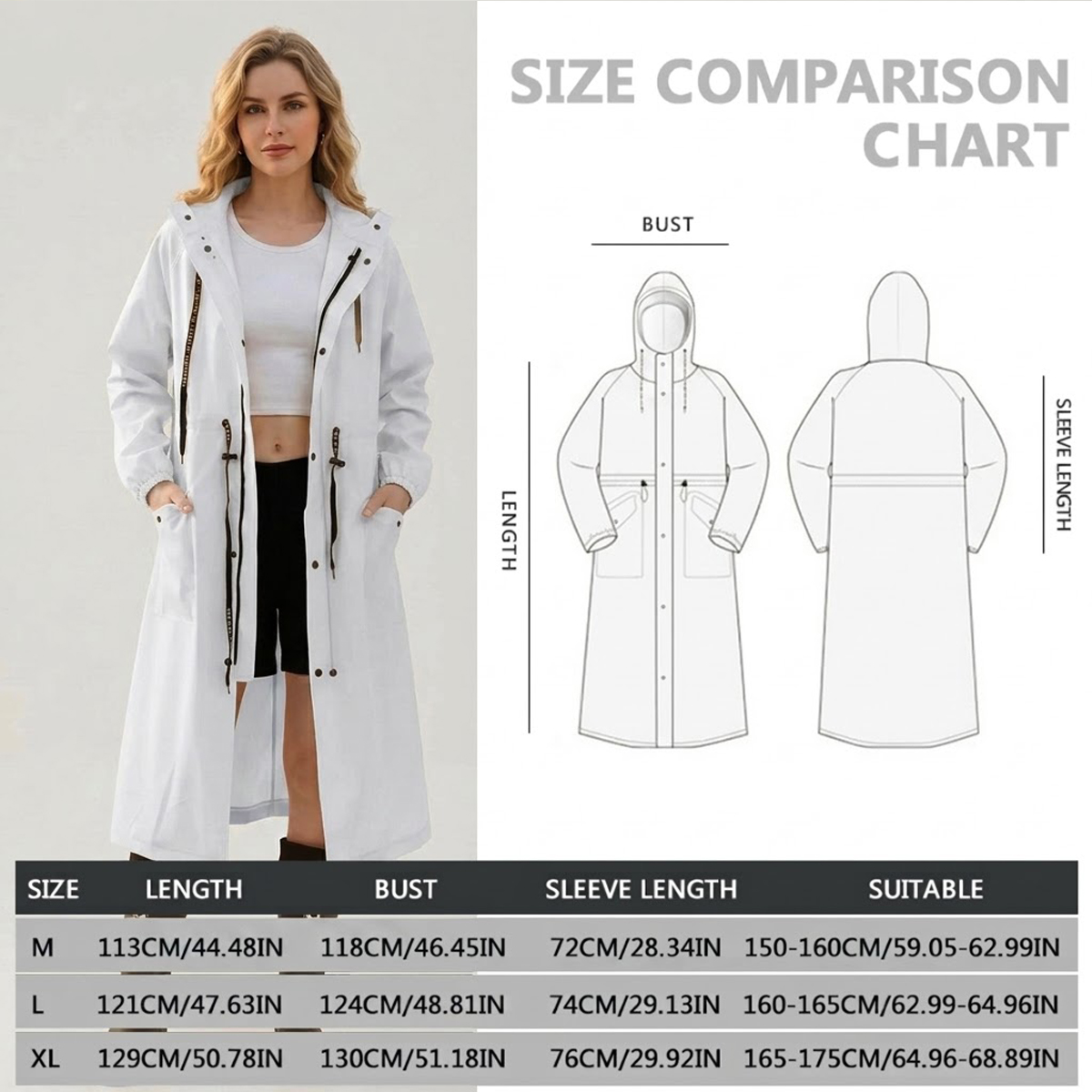 Giacca Antipioggia Lunga da Do - Summer Rain Clothing recensione e prezzo