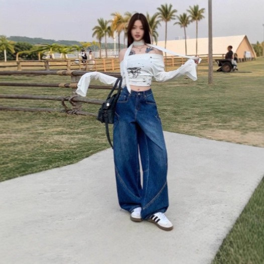 Jeans a gamba larga da donna t - Summer Clothing Wear recensione e prezzo