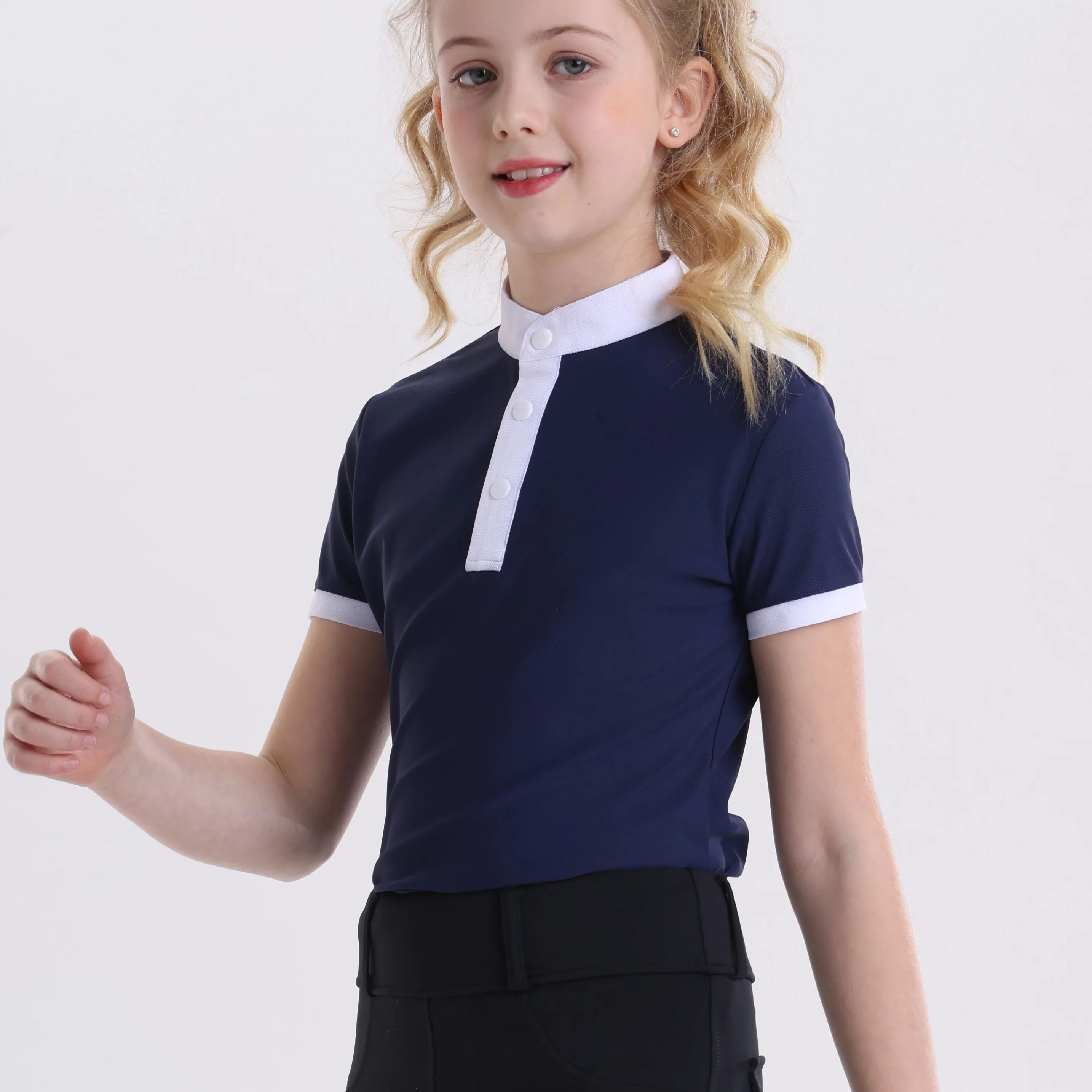 T-shirt equestre a maniche cor - Summer Equestrian Clothing recensione e prezzo