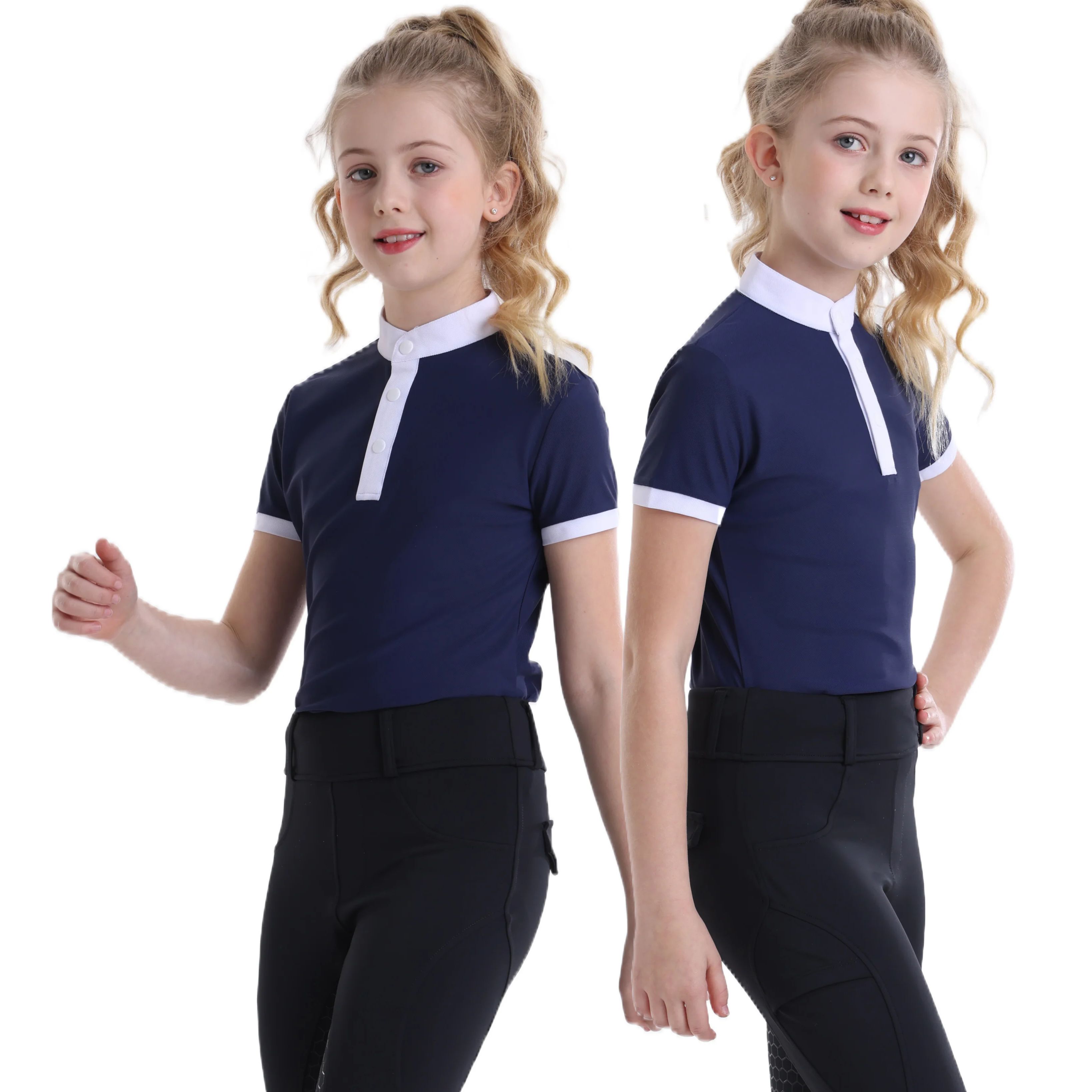 T-shirt equestre a maniche cor - Summer Equestrian Clothing recensione e prezzo