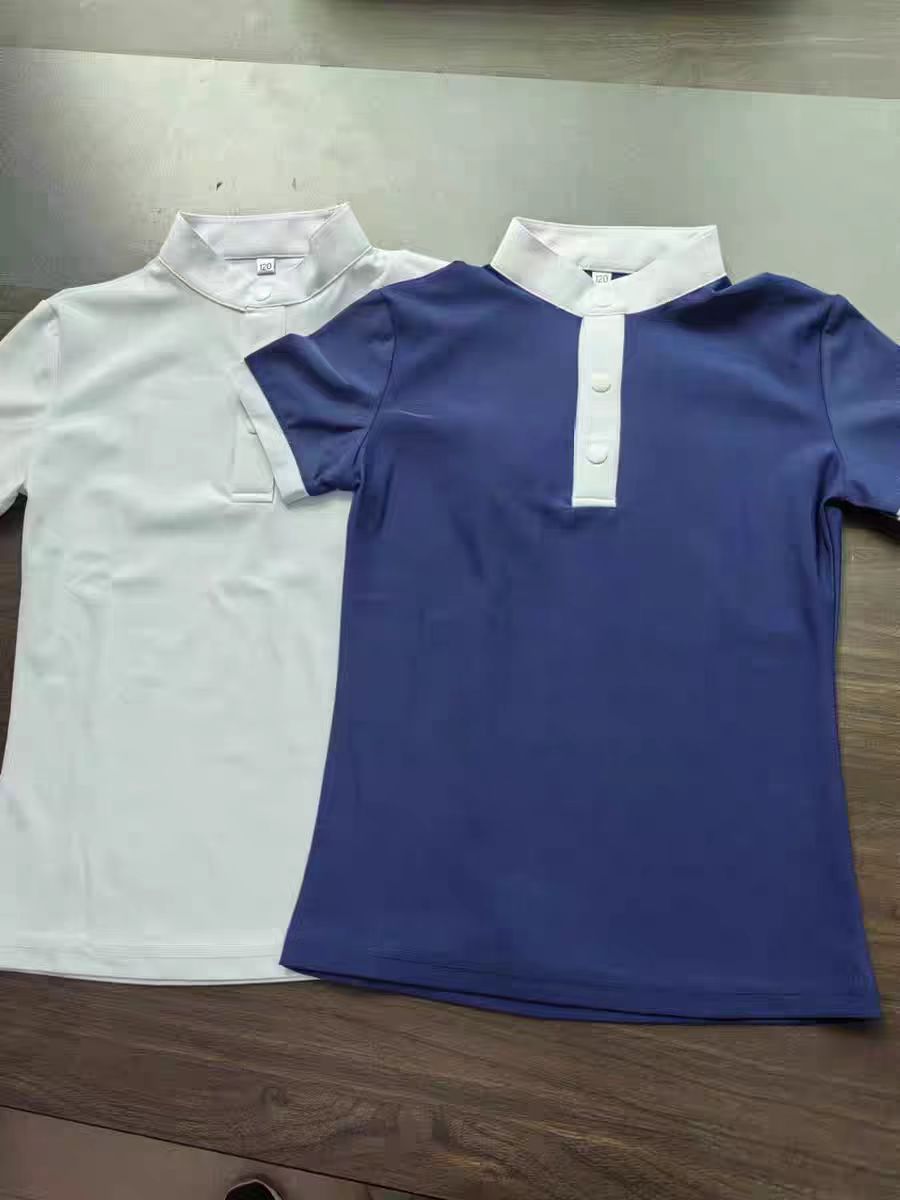 T-shirt equestre a maniche cor - Summer Equestrian Clothing recensione e prezzo