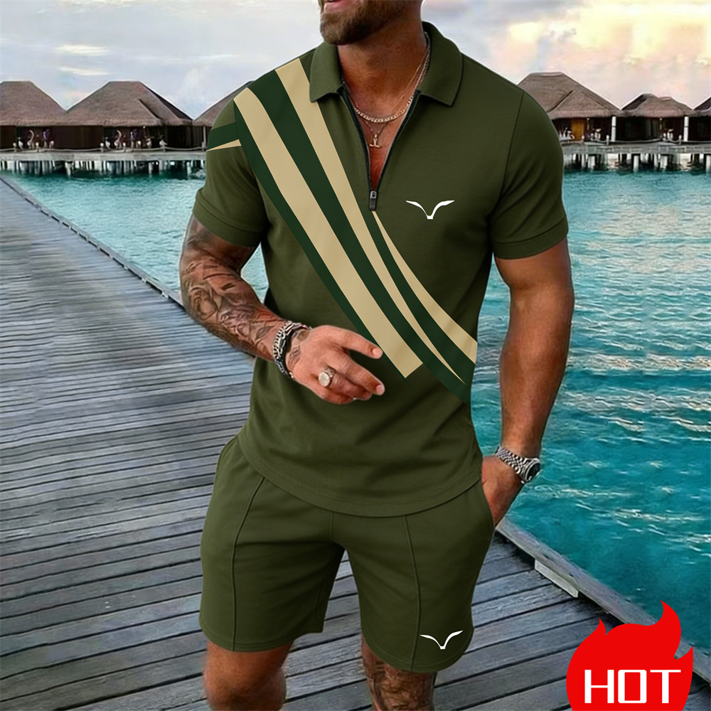 Completo estivo a righe stile  - Summer Clothing Styles Men recensione e prezzo