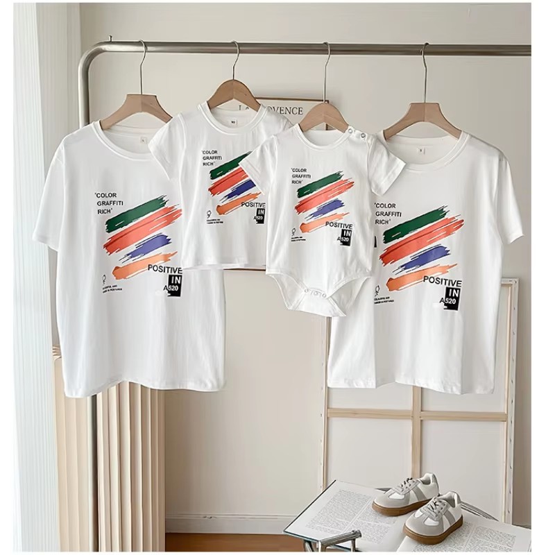 T-Shirt Coordinati Famiglia Es - Summer Clothing Drawing For Kids recensione e prezzo