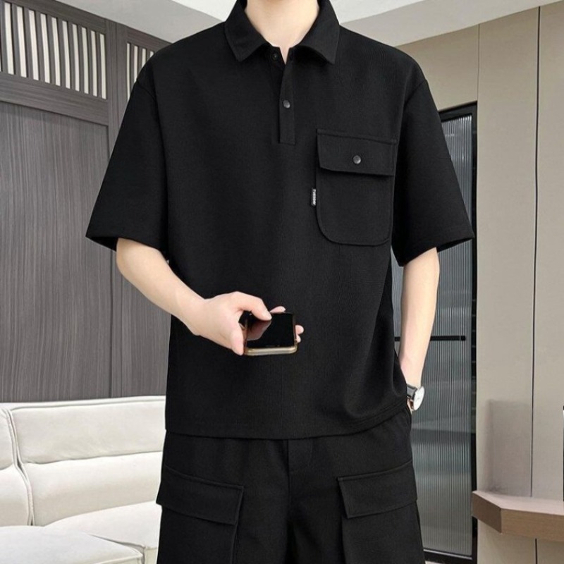 Set Estivo da Uomo con Polo a  - Summer Clothing Sets Men recensione e prezzo