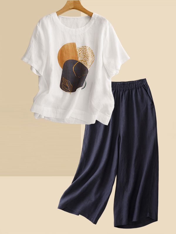 Set di t-shirt a maniche corte - Summer Clothing For Women Over 60 recensione e prezzo