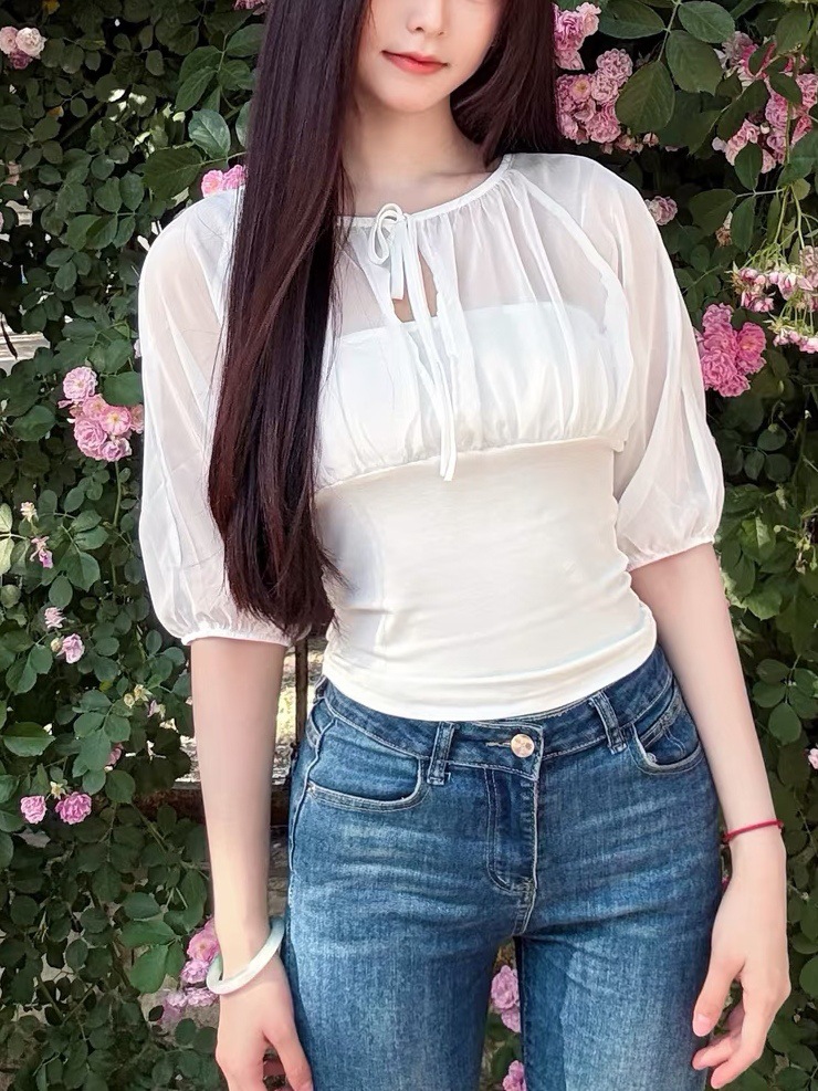Top con inserti in seta di gel - Summer Clothing Usa recensione e prezzo
