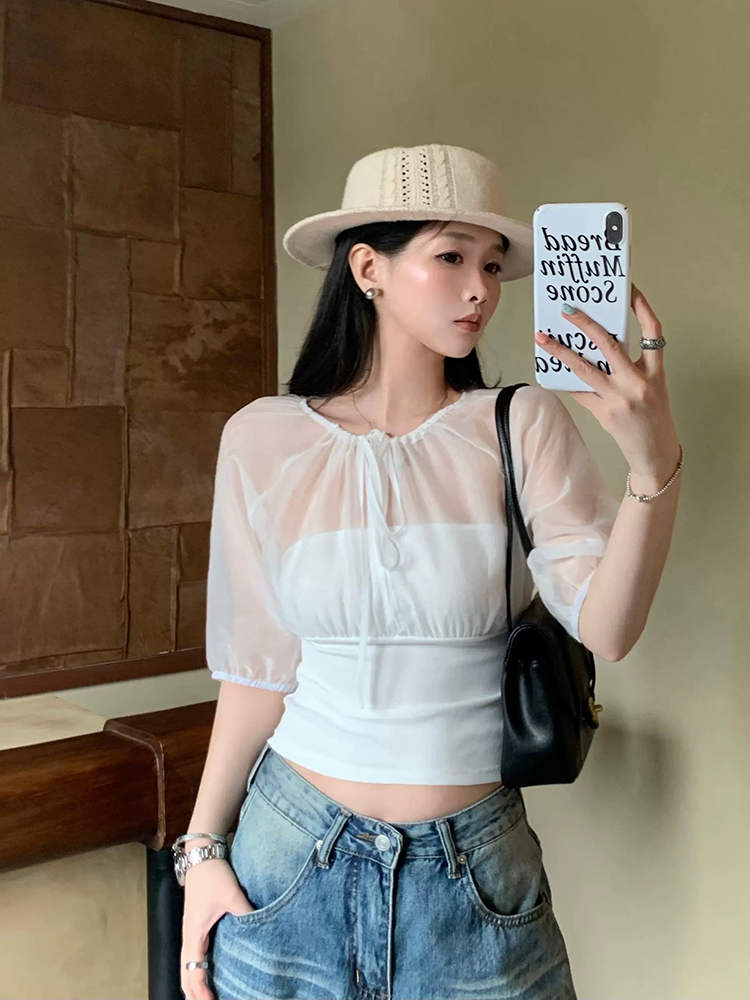 Top con inserti in seta di gel - Summer Clothing Usa recensione e prezzo
