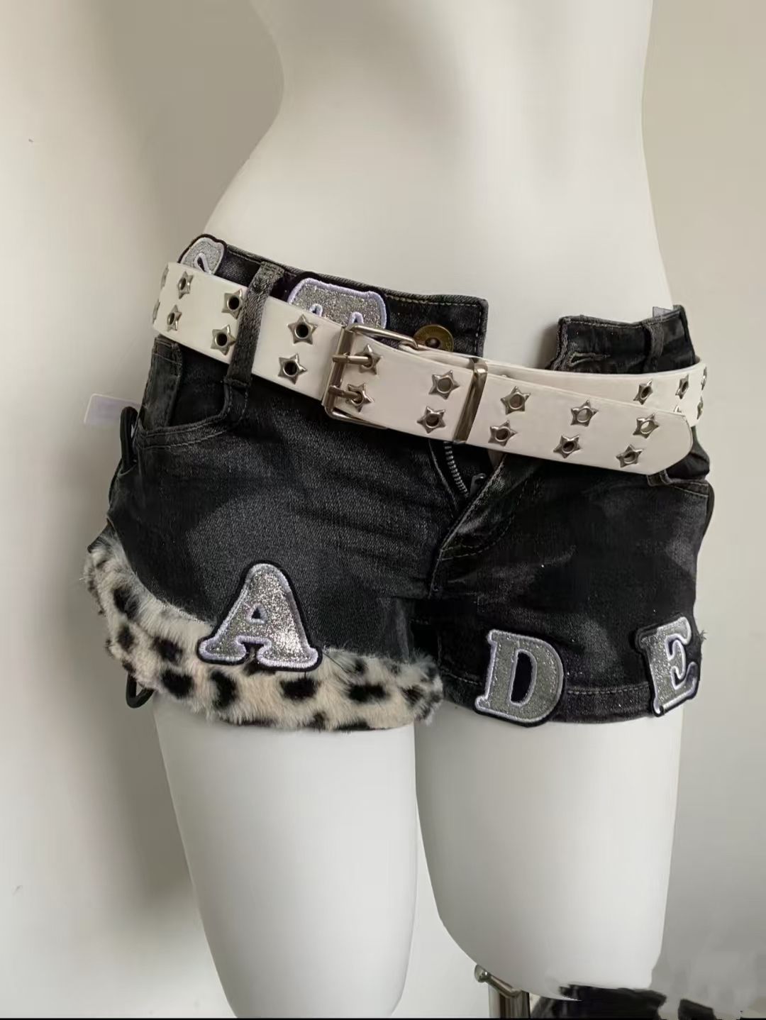 Y2k Pantaloncini di jeans con  - Summer Clothing Girls recensione e prezzo