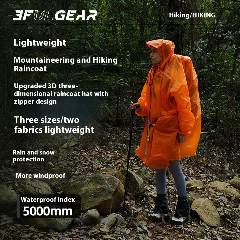 3F UL GEAR Impermeabile con ce - Summer Rain Clothing recensione e prezzo